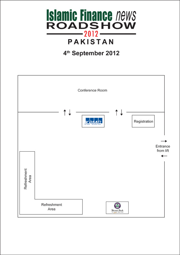 Floor Plan for IFN Roadshow Pakistan