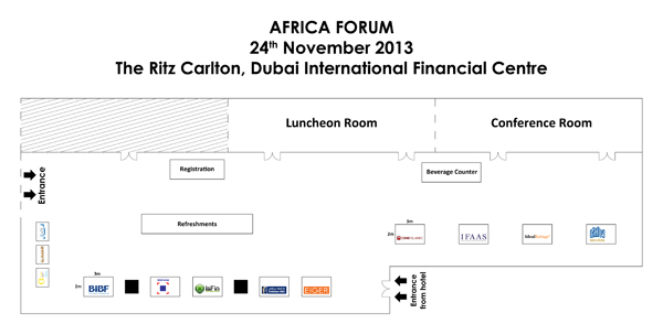 Floor Plan of IFN Africa Forum