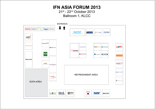 Floor Plan of IFN Asia Forum