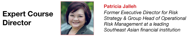 Patricia Jalleh, Former Executive Director for Risk Strategy & Group Head of Operational Risk Management at a leading Southeast Asian financial institution